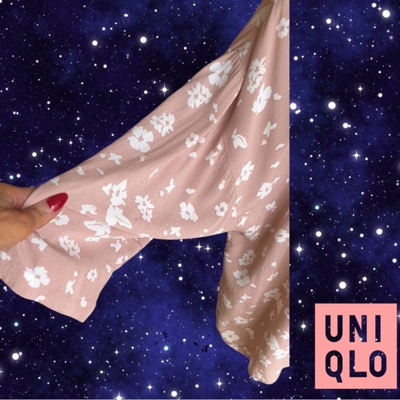 Uniqlo Light Pink Floral Top - Picture 8 of 12